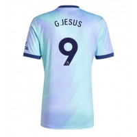 Arsenal Gabriel Jesus #9 Tretí futbalový dres 2024-25 Krátky Rukáv